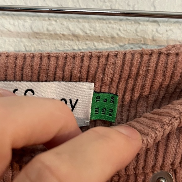 House of Sunny The fades corduroy high waisted pink pants Bohemian Artsy Gypsy - Picture 9 of 10